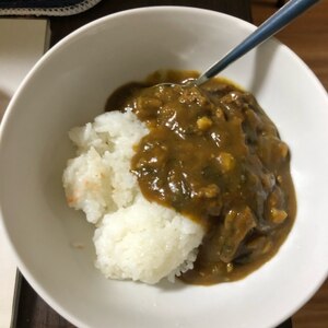 安い豚こま肉でカレー